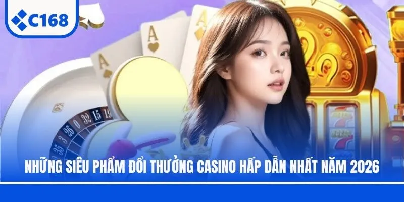 Những siêu phẩm đổi thưởng casino hấp dẫn nhất năm 2026
