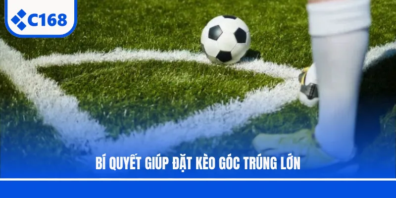 Bí quyết giúp đặt kèo góc trúng lớn